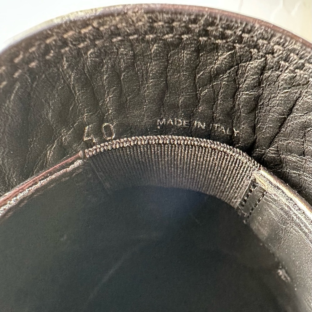 PRADA women’s Calzature Donna Spazzolato 1 loafers US size 10 - Picture 10 of 11